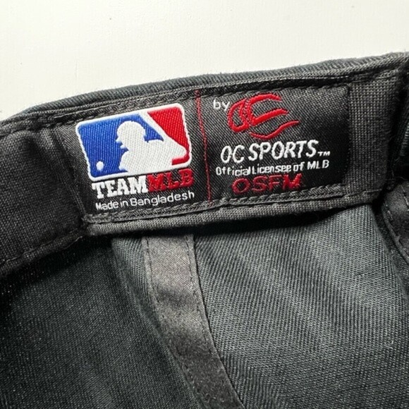 SAN FRANCISCO GIANTS baseball game hat MLB Hat New Era wool fitted 0range. - Picture 4 of 5